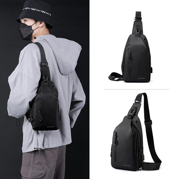 Crossbody Sling Backpack Sling Bag Travel Hiking Chest Bag Daypack-1