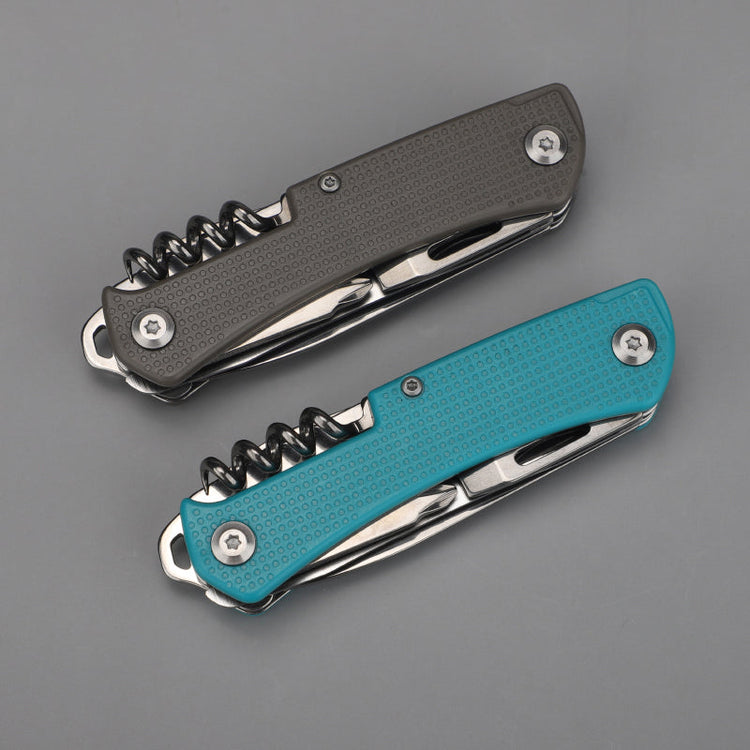 Hot Selling Portable Pocket Knives 440Stainless Steel Pocket Knives Multitool with Plastic Handle-5