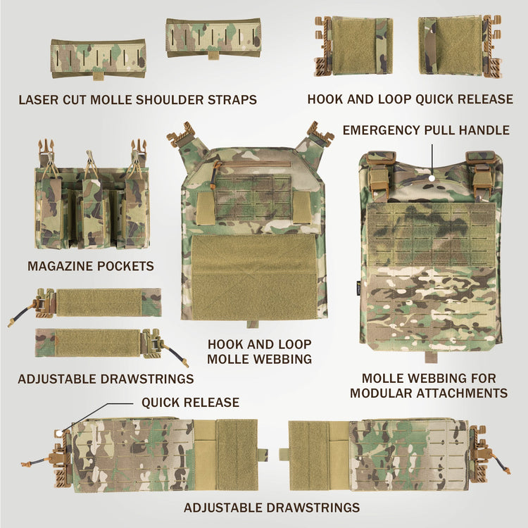 VOTAGOO® Tactical Military Vest-4