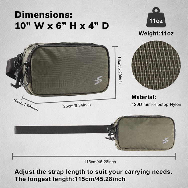 VOTAGOO® Concealed Carry Waist Bag-3