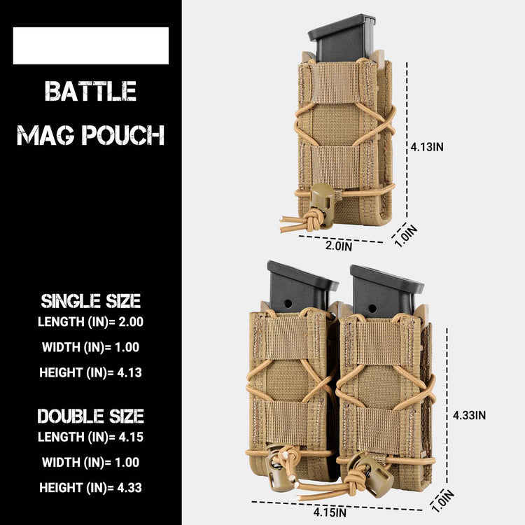 VOTAGOO® Molle Mag Single Pouch-2