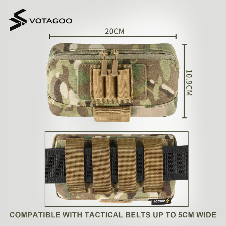 VOTAGOO® Tactical Molle Admin Pouch-2