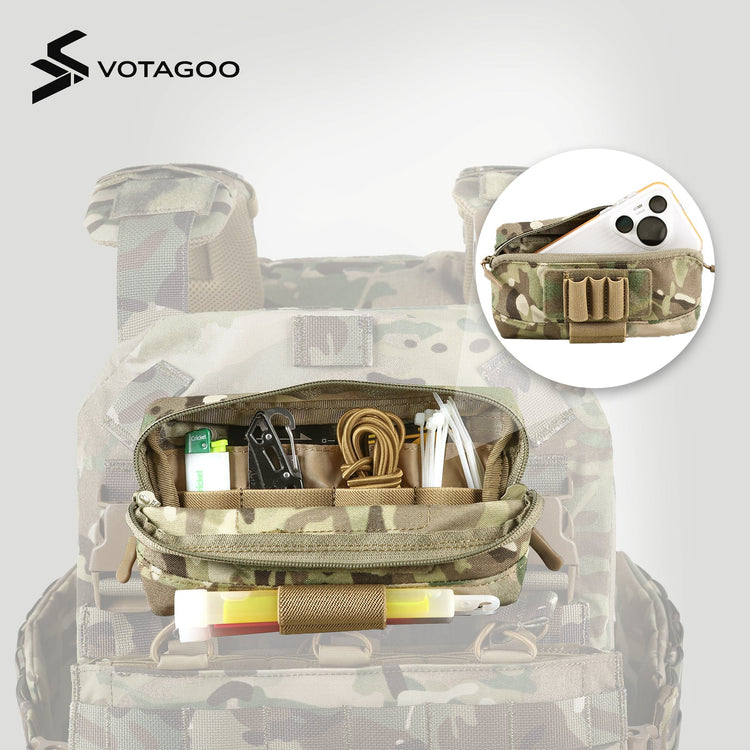 VOTAGOO® Tactical Molle Admin Pouch-3