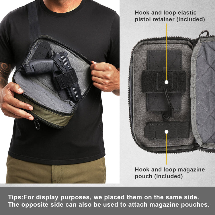 VOTAGOO® Concealed Carry Waist Bag-4