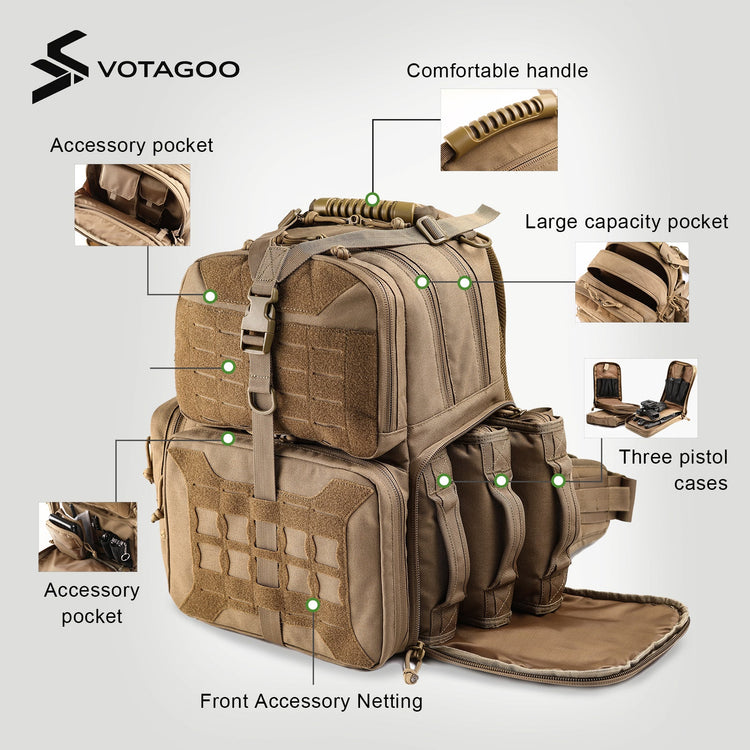 VOTAGOO® Tactical Range Backpack-4
