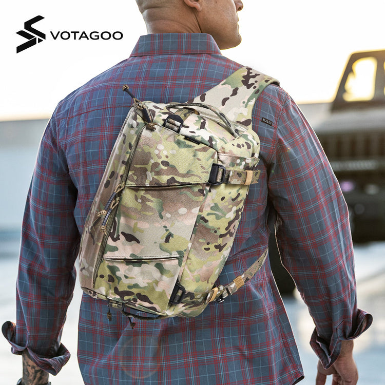 VOTAGOO® 13L Tactical Sling Bag-3