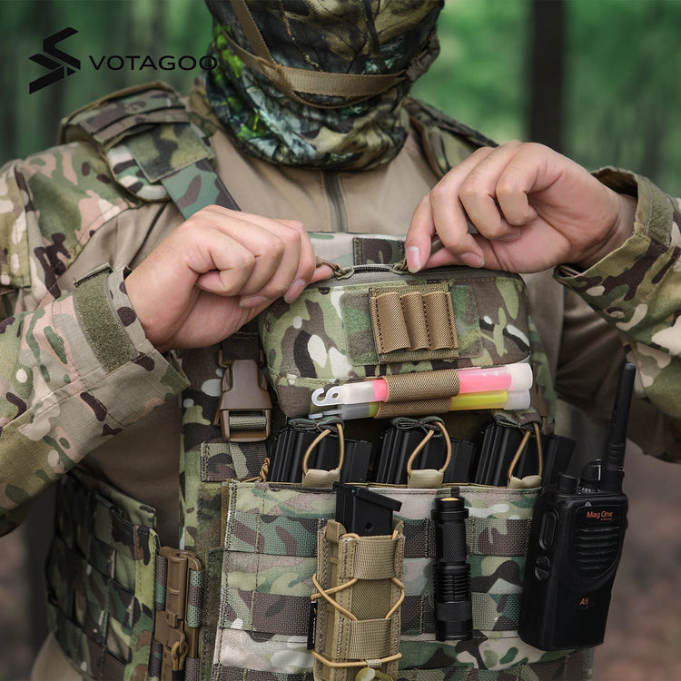 VOTAGOO® Tactical Molle Admin Pouch-4
