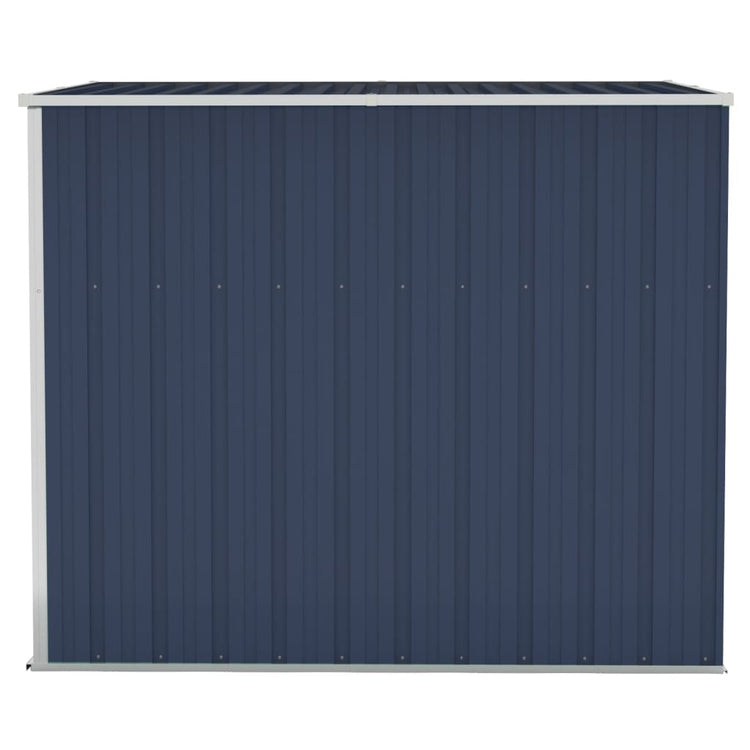 NNEVL Wall-mounted Garden Shed Anthracite 118x194x178 cm Steel-3