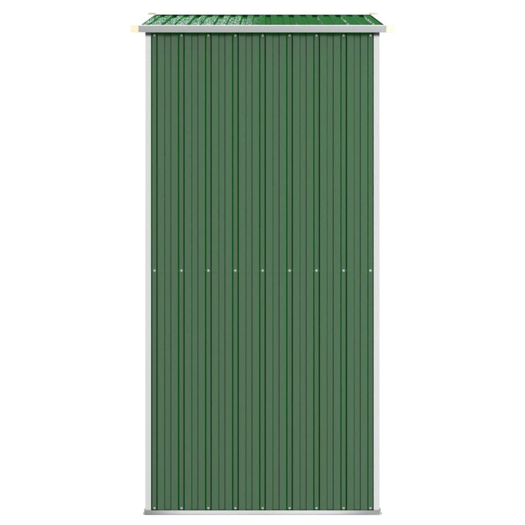 NNEVL Garden Shed Green 192x108x223 cm Galvanised Steel-3
