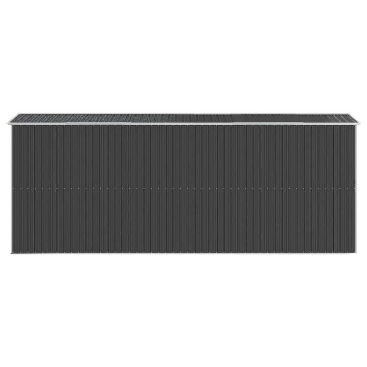 NNEVL Garden Shed Anthracite 192x523x223 cm Galvanised Steel-4