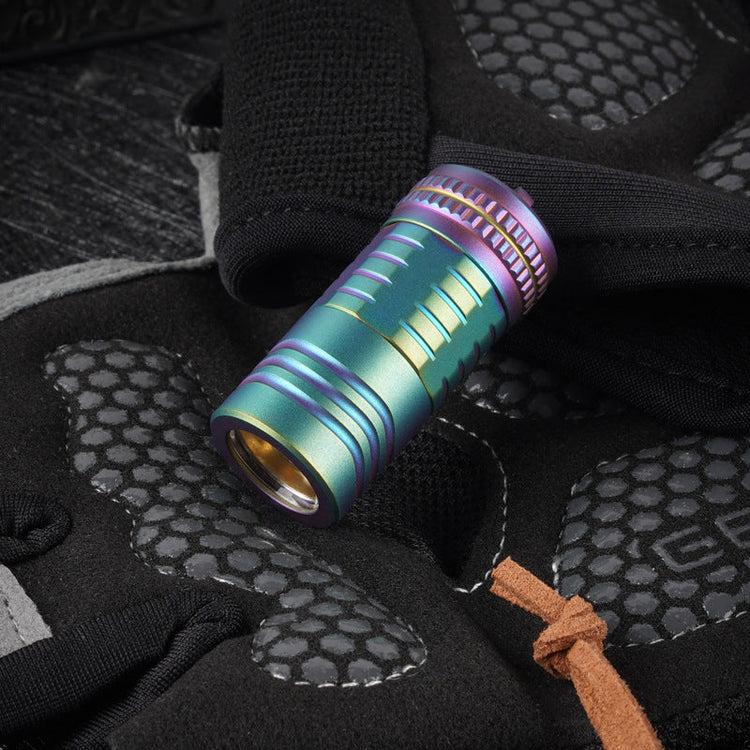 Keychain TItanium Alloy Flashlight EDC Super Bright Mini led flashligts with Pocket Size-1