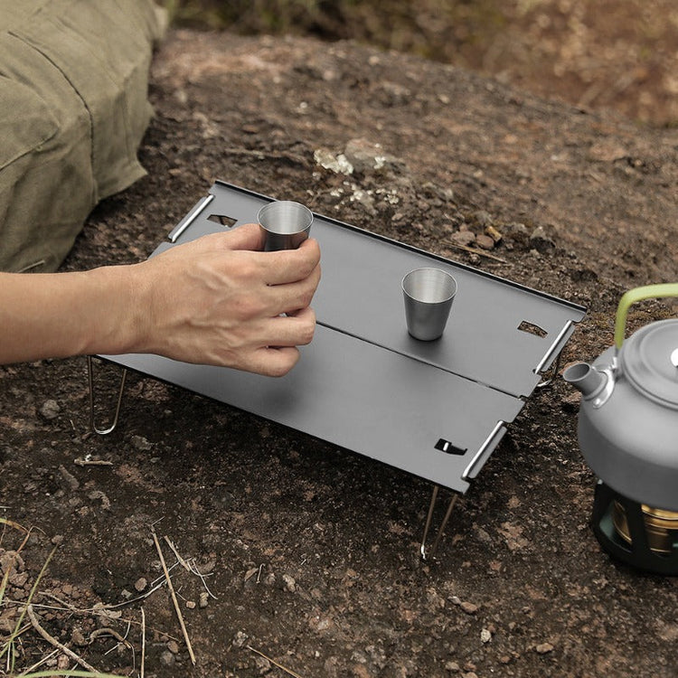 Camping Portable Foldable Table Small Coffee Tables Ultralight Outdoor Hiking Picnic Table MDF Mini Folding Table New-1