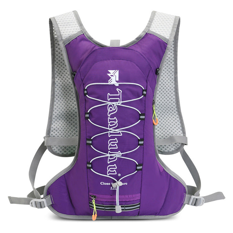 12L Outdoor Pack Bladder Knapsack Storage Hydration Pocket Backpack UltraLight Hiking Bike Riding-6