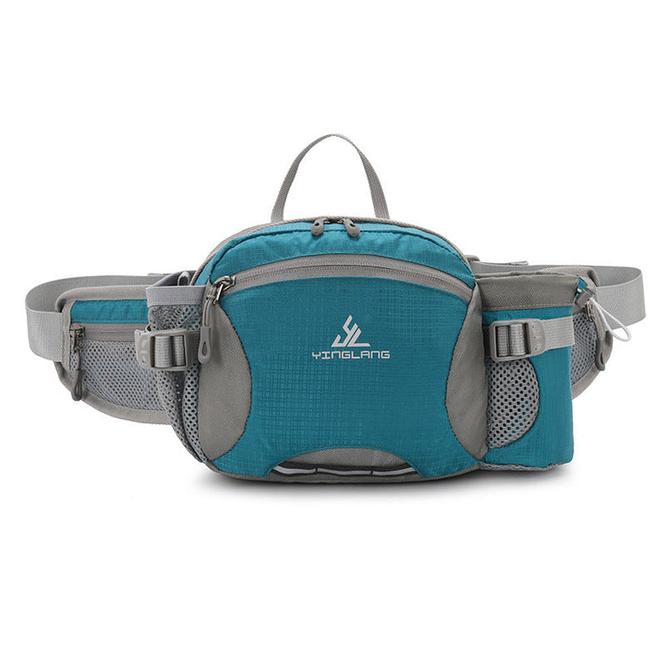 Outdoor Waist Bag with Bottle Holder Cycling Fanny Pack Multifuction Hiking-9
