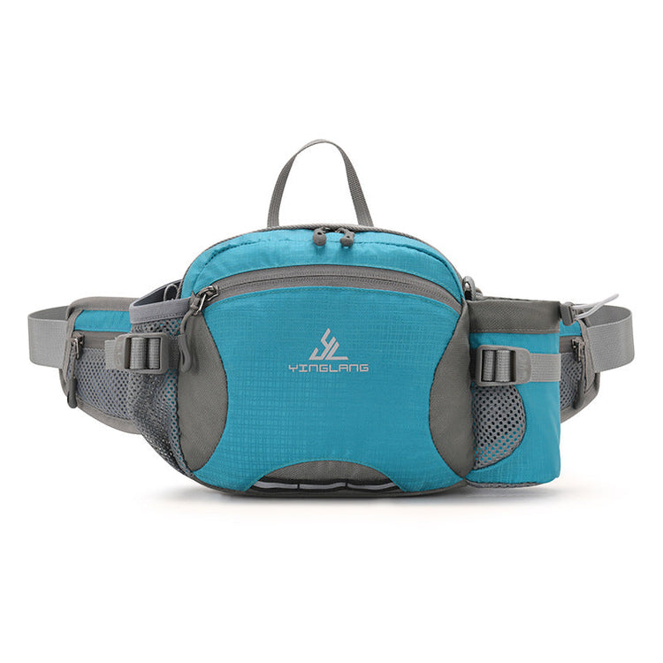 Outdoor Waist Bag with Bottle Holder Cycling Fanny Pack Multifuction Hiking-6
