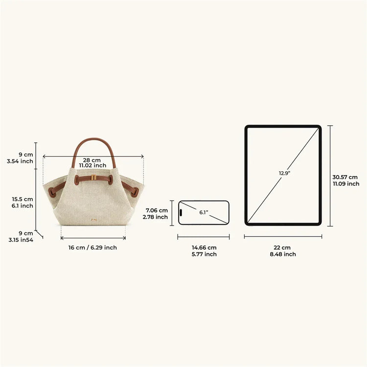 Women's Canvas Brown Mini Crossbody Shoulder Bag (Brown)-1
