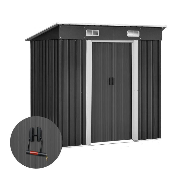NNEDSZ Garden Shed Outdoor Storage Sheds Tool Workshop 1.94x1.21M-0