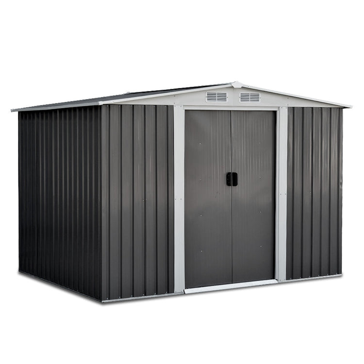 NNEDSZ Garden Shed Outdoor Storage Sheds Tool Workshop 2.57x2.05x1.78M-0