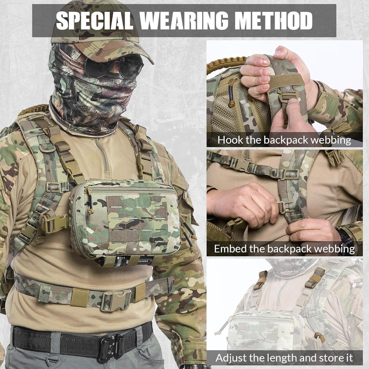 VOTAGOO® 2L Tactical Chest Rig-3