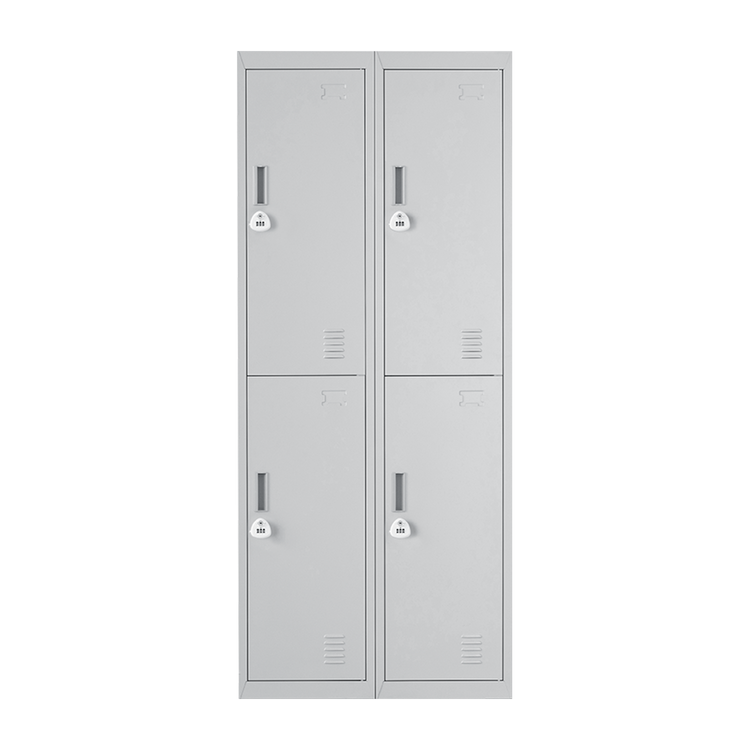 NNEDSZ Four-Door Office Gym Shed Storage Locker-3