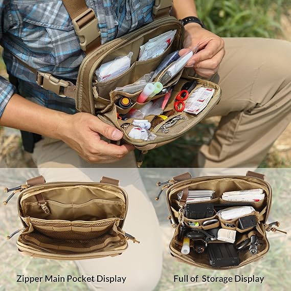 VOTAGOO® Tactical EDC Chest Rig-4
