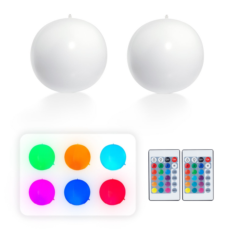 Floating Ball Pool Light Solar Powered-3