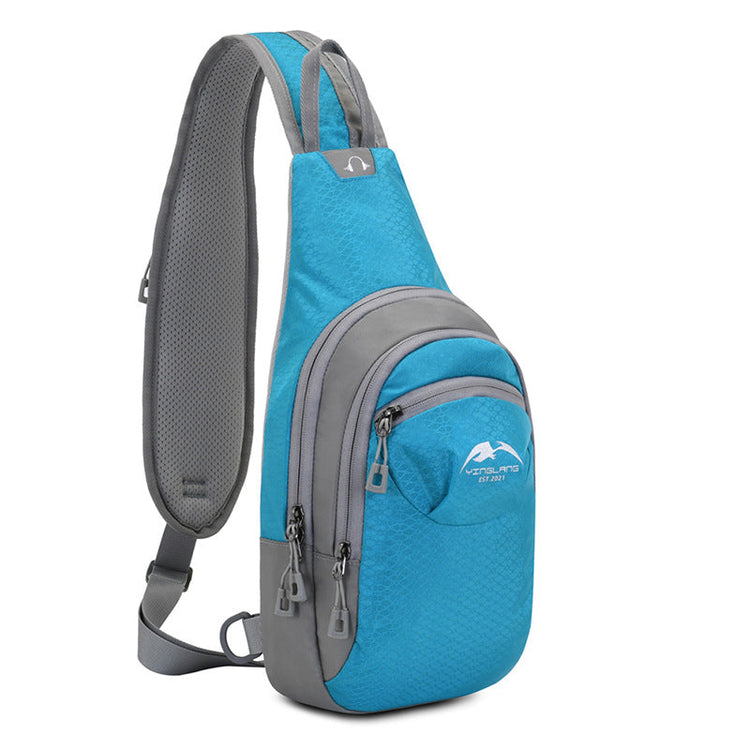 Casual Crossbody Chest Bag Sling Shoulder Men's Bag-2
