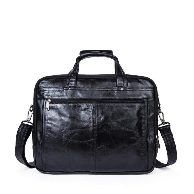 Rossie Viren Leather Mens Briefcase-2