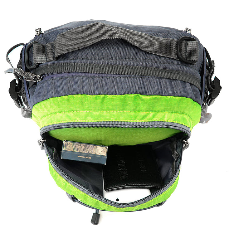 Wautton Outdoor Waist Bag Crossbody Sling Bag Nylon-3