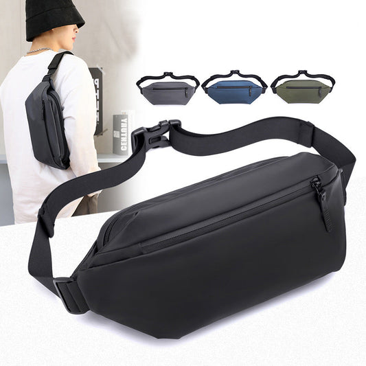 Fanny Pack for Men Women Water Resistant Large Hiking Waist Bag Pack Carrying All Phones for Running Walking Traveling-0