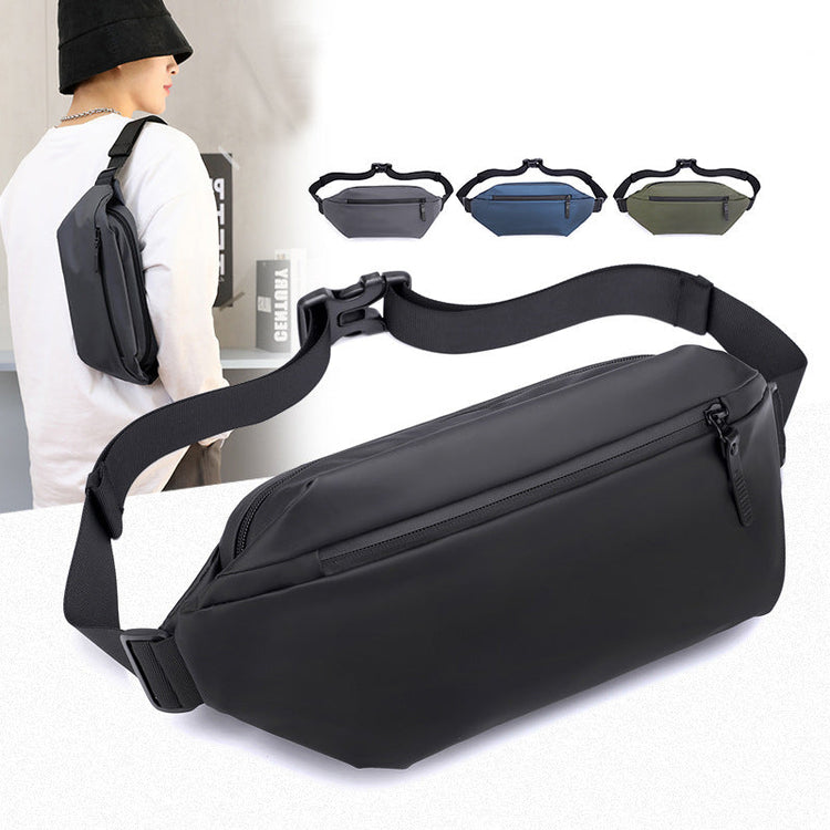 Fanny Pack for Men Women Water Resistant Large Hiking Waist Bag Pack Carrying All Phones for Running Walking Traveling-0