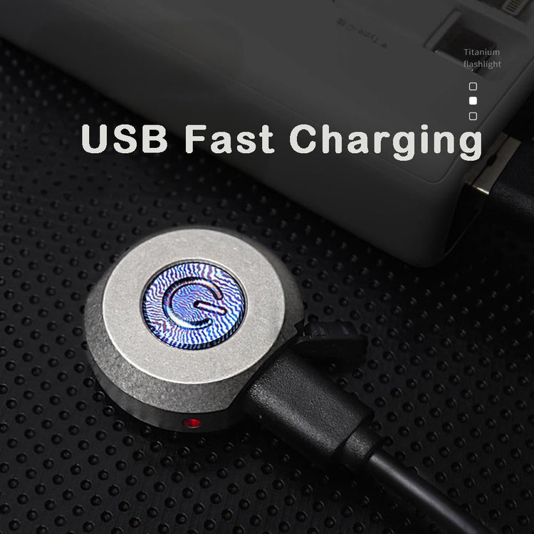 EDC Keychain LED Flashlight High Powerful Outdoor Light Self Defense Mini Torch Lighting Strobe Hiking Camping Ring King-2