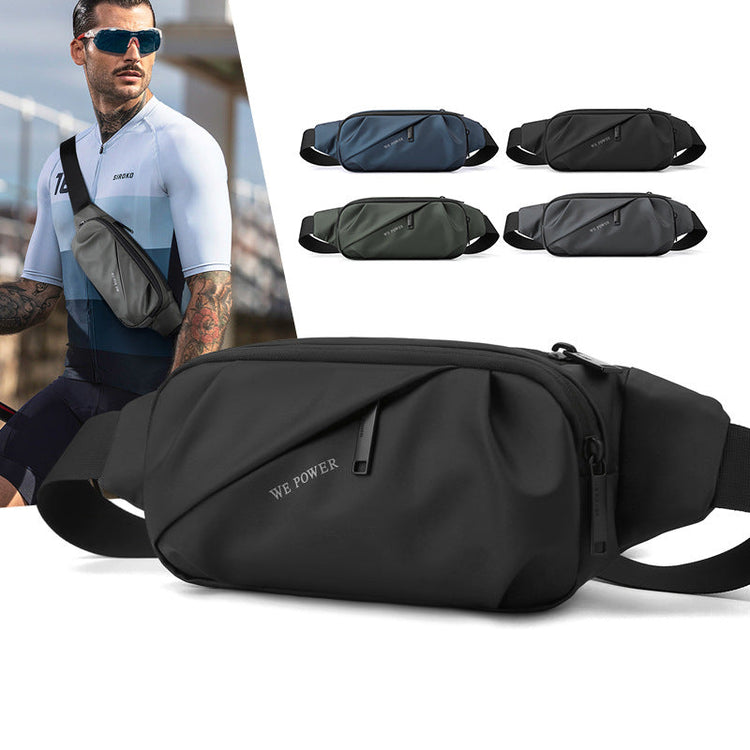 Large Crossbody Fanny Pack with 4-Zipper Pockets,Gifts for Enjoy Sports Festival Workout Traveling Running Casual Hands-Free Wallets Waist Pack Phone Bag Carrying All Phones-0