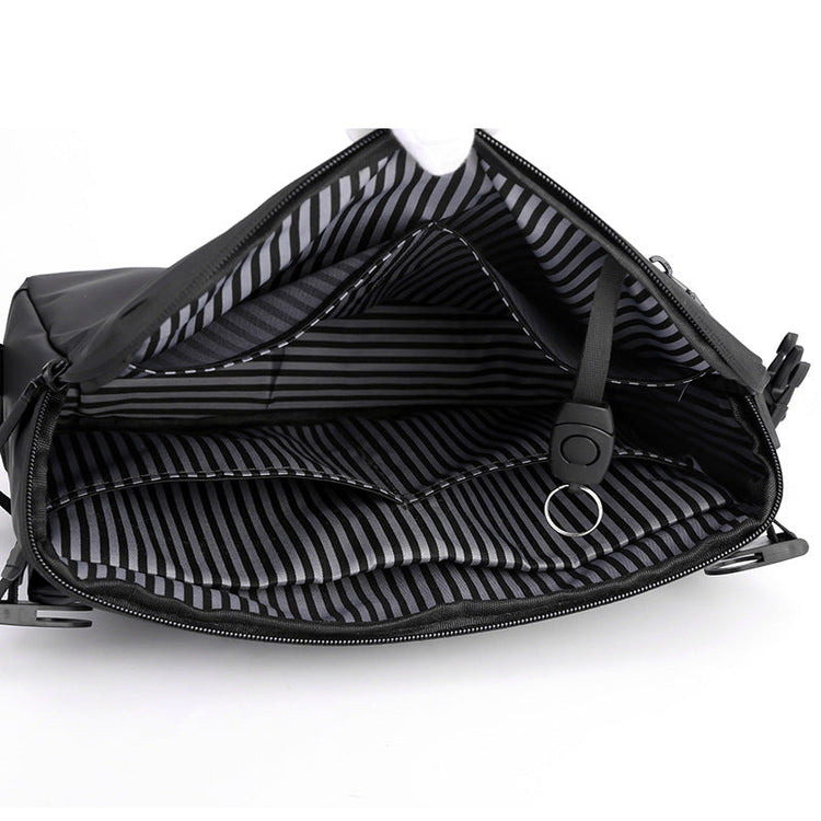 Sling Crossbody Chest Bag: Slim Anti-Theft Cross Body Bag Over Shoulder Backpack Stealth Side Pack Man Woman-3