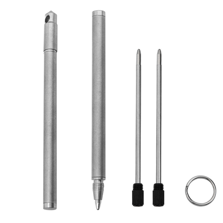 Mini Multifunctional Titanium Alloy Tactical Pen Portable Self-defense Pen Outdoor Anti-wolf Artifact High-end Signature Pen-3