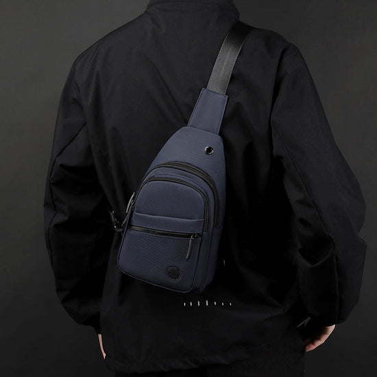 Sling Bag Crossbody Backpack: Over Shoulder Daypack Casual Cross Chest Side Pack-1