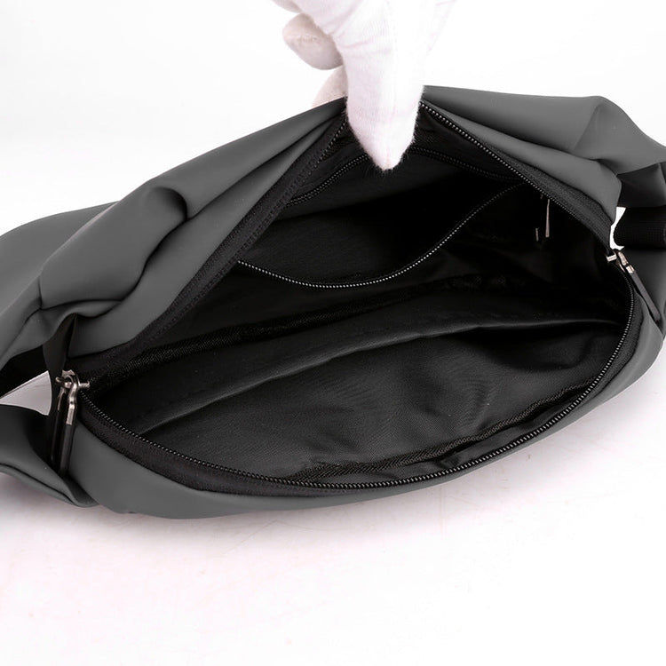 Fanny Pack Waist Bag: Small Hip Pouch Bum Bag Fannie Pack Phanny Fannypack Waistpack Bumbag Beltbag Sport Slim Fashionable for Jogging Hiking Hiker Woman Man-3