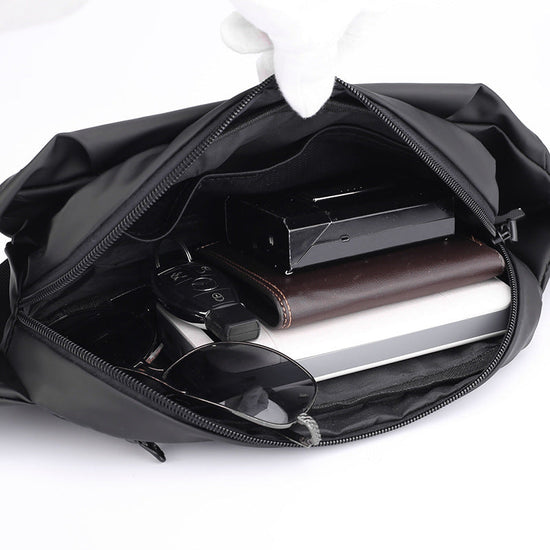 Fanny Pack for Men Women Water Resistant Large Hiking Waist Bag Pack Carrying All Phones for Running Walking Traveling-4