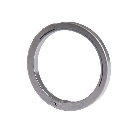 Titanium Alloy Key Rings Keychains Buckle Pendant Super Light Man Car Keychain for Male Creativity Gift Keyfobs Crafts Key Ring-4