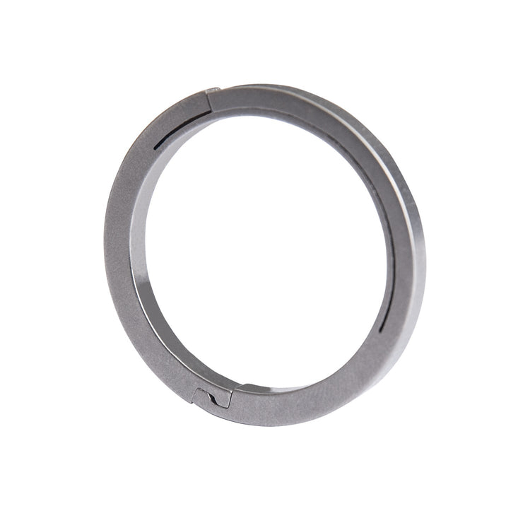 Titanium Alloy Key Rings Keychains Buckle Pendant Super Light Man Car Keychain for Male Creativity Gift Keyfobs Crafts Key Ring-4