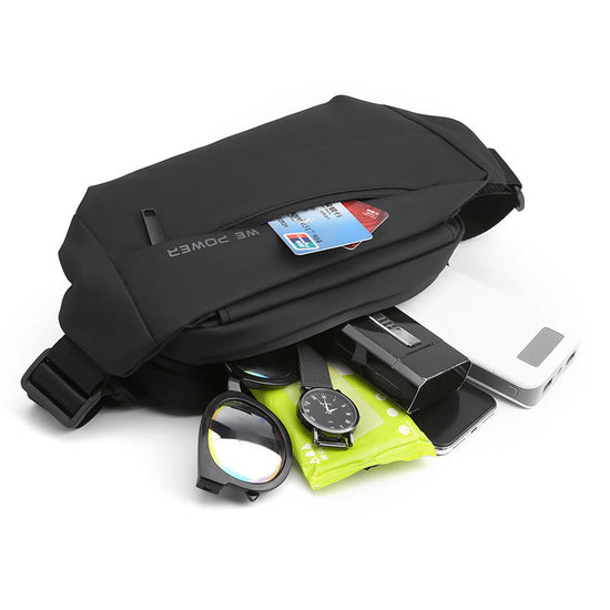 Fanny Pack for Men Women, Waterproof Sports Waist Bag Pack, Belt Bag for Travel Hiking Running-4
