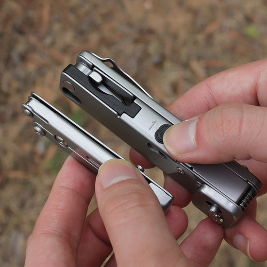 Multitool Hand Tool Screwdriver Mini Plier Portable Stainless Pocket Folding Pliers-4