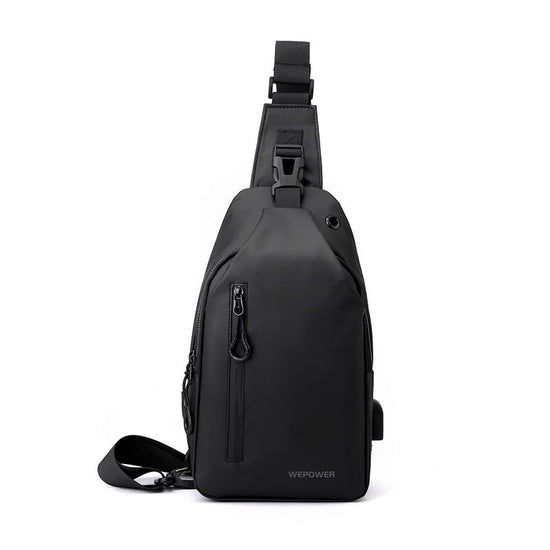 Crossbody Sling Backpack Sling Bag Travel Hiking Chest Bag Daypack-5
