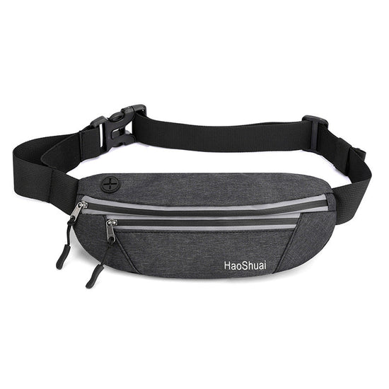 Running Belt Bag - No-Bounce Fitness Belt with Zipper Pocket, Secure Holder for Phone & Keys-5