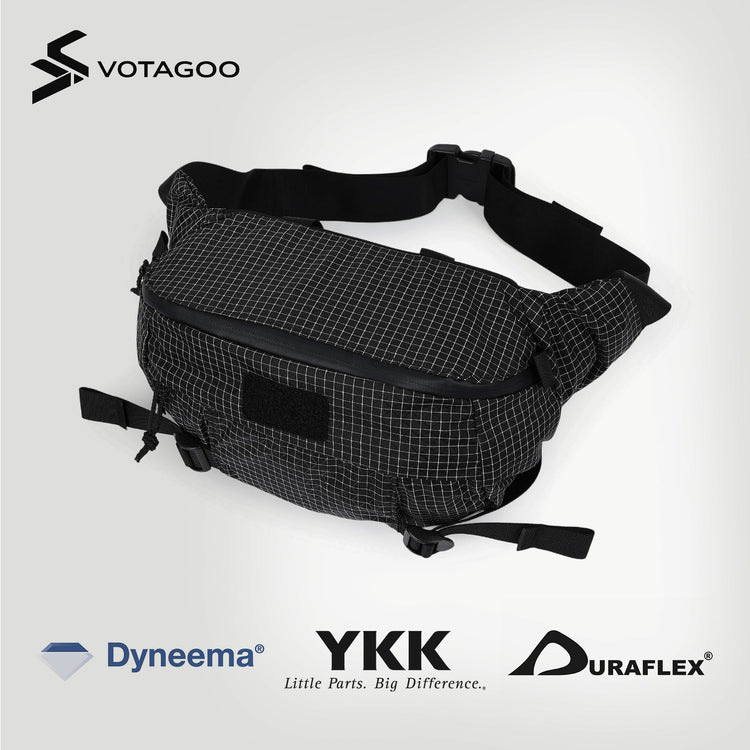 VOTAGOO® 8L Tactical Waist Bag Made of Cordura 500D nylon-7