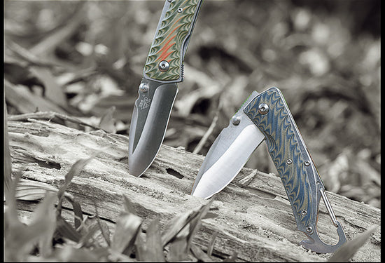 Premium Portable Folding Filed Knife with 12C27 Stainless Steel Blade and G10 Handle | Durable, Lightweight, and Versatile EDC Survival Tool-1
