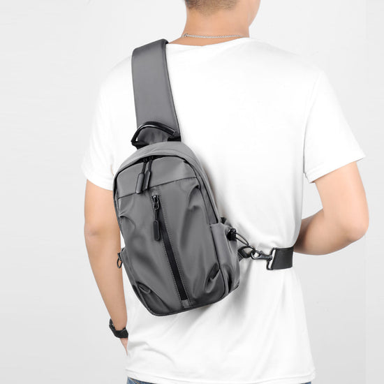 Men's Vertical Crossbody Bag - Slim & Organized Crossbody Bag for Men, Converts to a Compact Crossbody Backpack-0