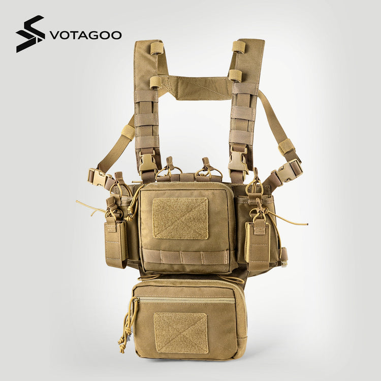 VOTAGOO® Adjustable & Detachable Tactical Chest Rig-5