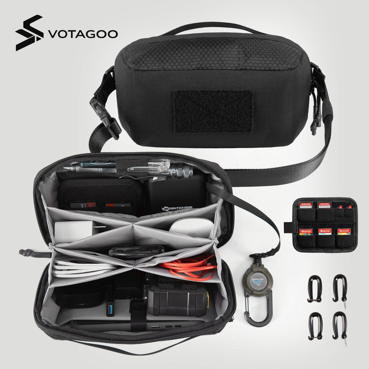 VOTAGOO® Electronic Organizer Accessory Tech Pouch for MacBook-5