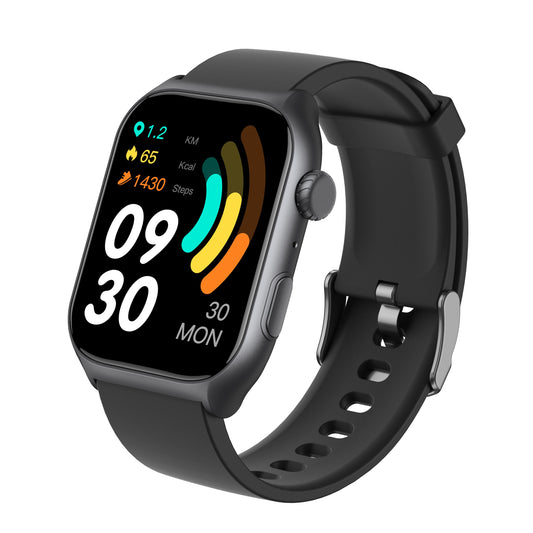 2024 Full Touch Smart Bluetooth Calling Watch Men Sports Clock Heart Rate Monitor Smartwatch for IOS Android phone-0